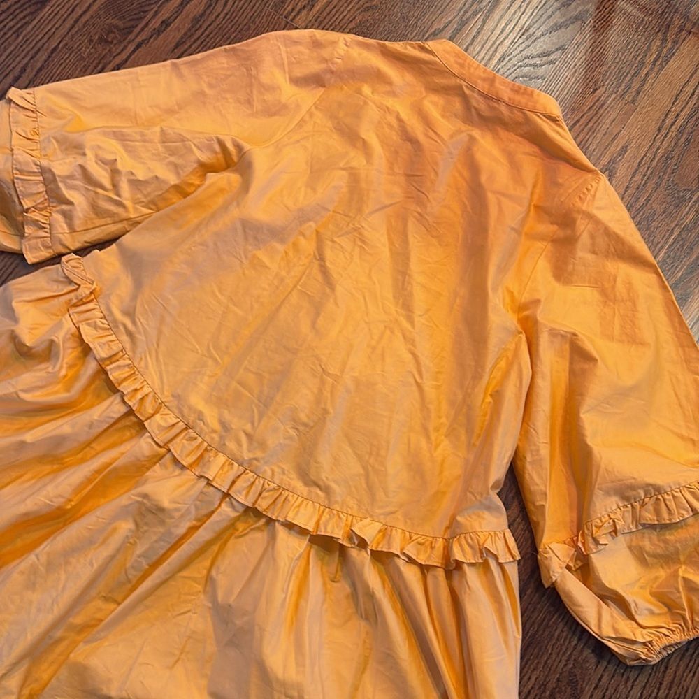 Anthropologie Devotion Twins Ruffled Mini Dress - Picture 7 of 7